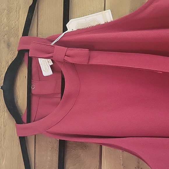 NWT Mudpie red dress M - Picture 2 of 4